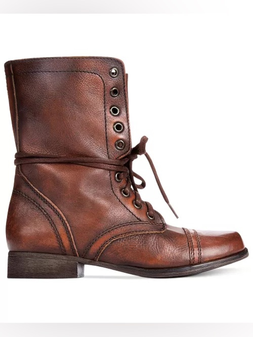 Steve Madden Troops Leather Boots!